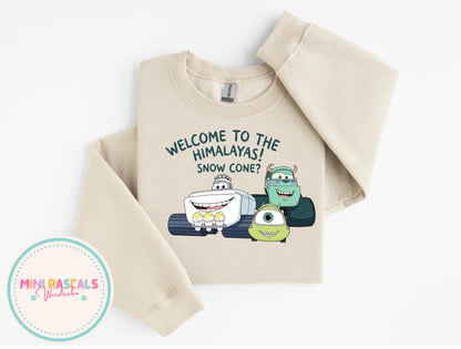 Cars Monsters - Monsters Inc and Cars - Sweatshirts and T-shirts