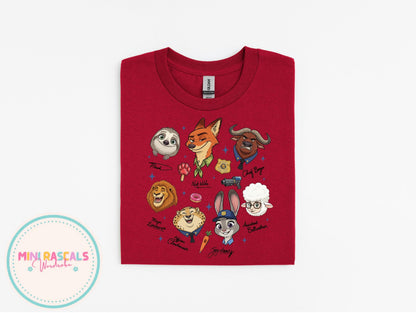 Zootropolis 2 Gang - Zootopia Kids T-Shirts and Sweatshirt - Pixar Kids