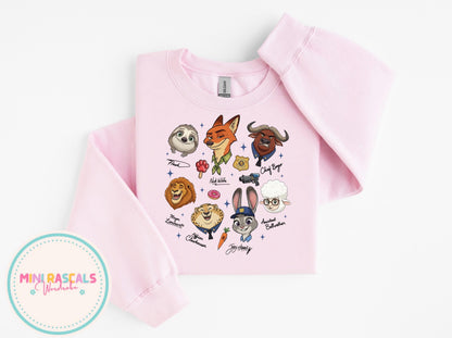 Zootropolis 2 Gang - Zootopia Kids T-Shirts and Sweatshirt - Pixar Kids