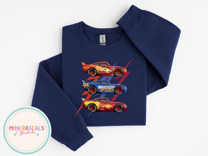Lightning Mcqueen Racing - McQueen Kids T-Shirts and Sweatshirt - Pixar Kids