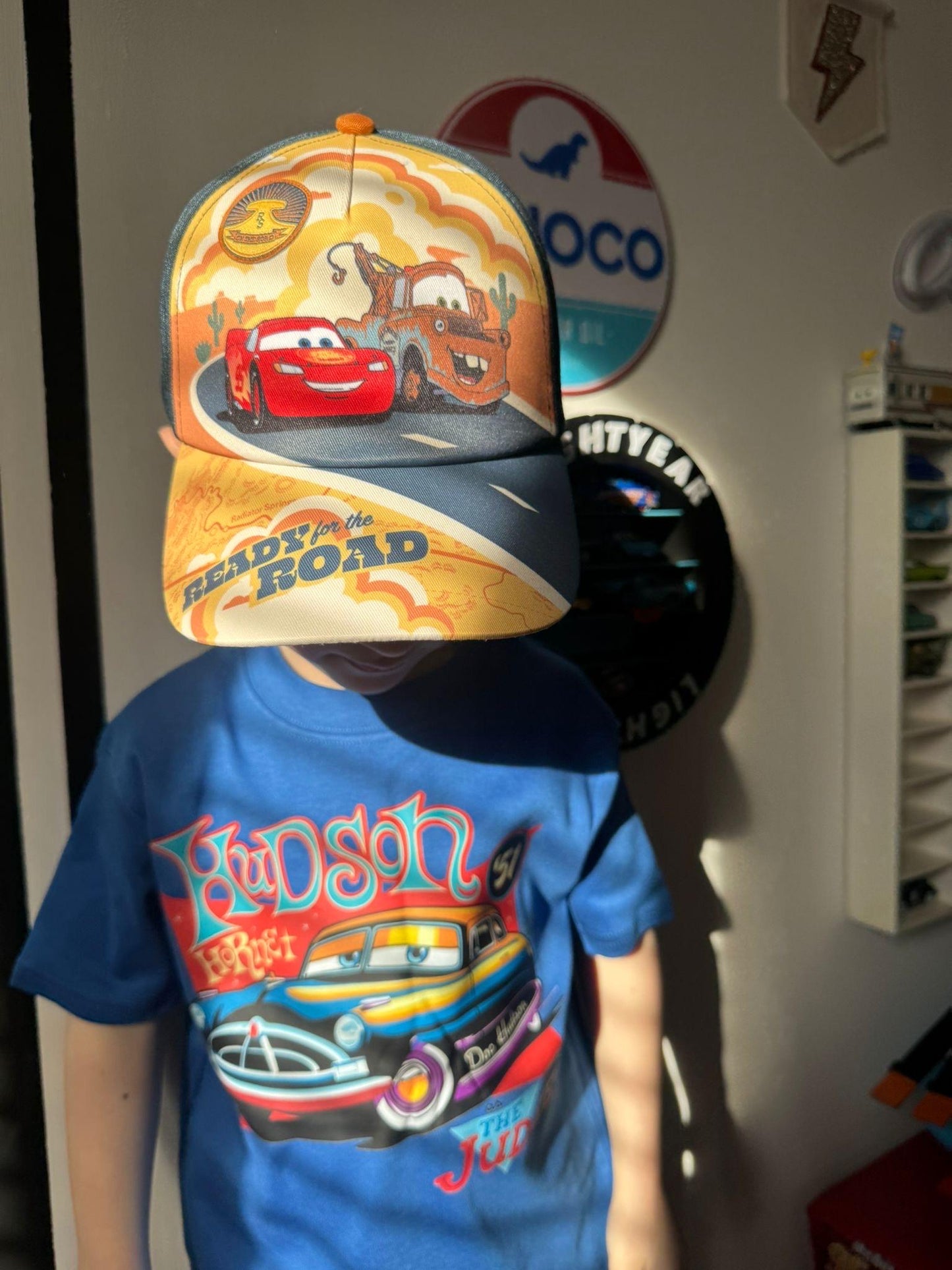 Doc Hudson Shirt for Kids – Hudson Hornet 51 Tee – The Judge Cartoon Car Shirt – Retro Race Car Birthday Gift – Boys Girls Graphic T-Shirt
