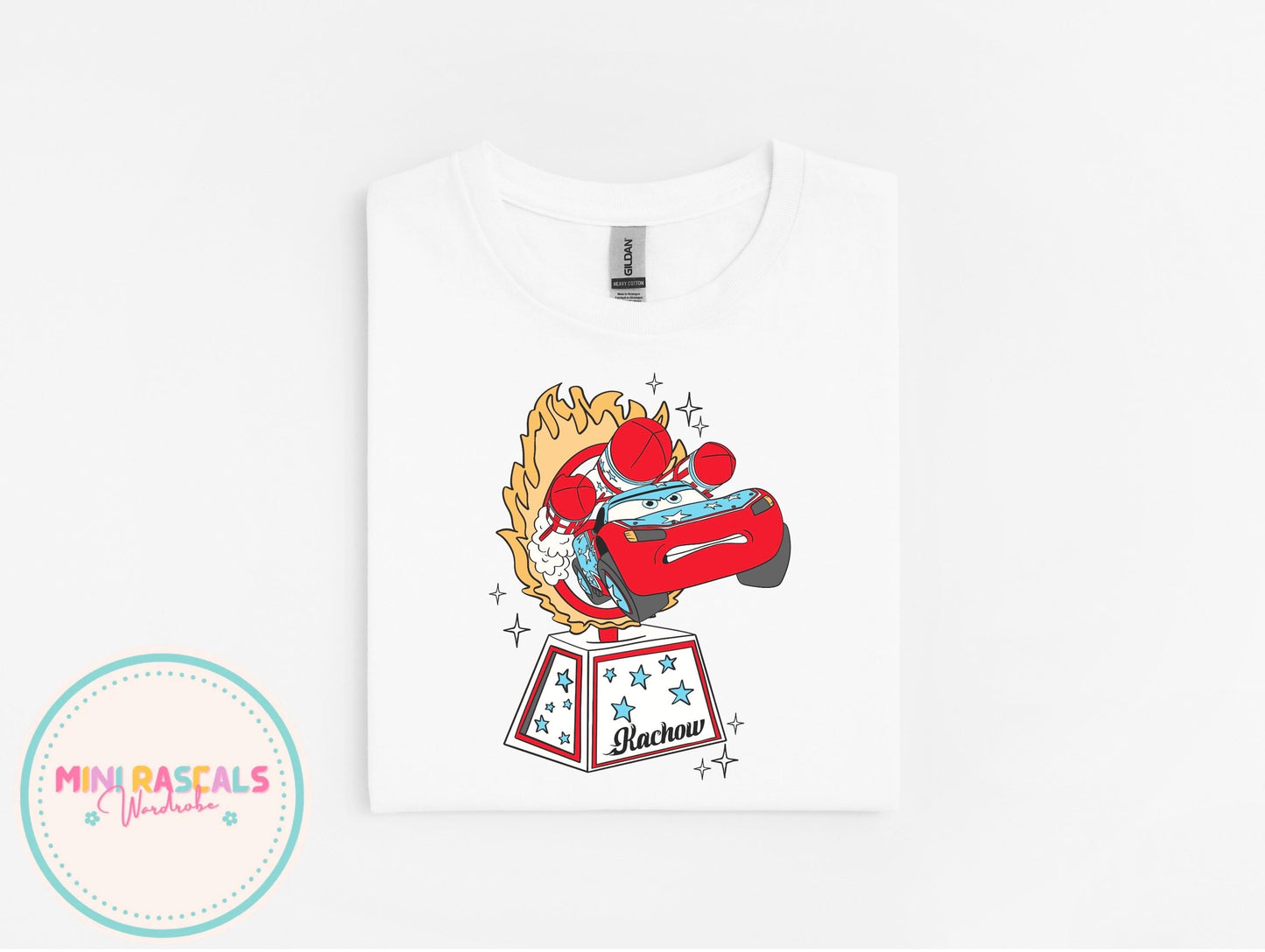 Disney Cars KACHOW! Lightning McQueen & Mater the Greater Kids Top | T-Shirt & Sweatshirt | Pixar