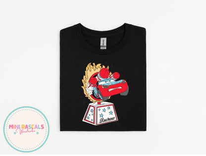 Disney Cars KACHOW! Lightning McQueen & Mater the Greater Kids Top | T-Shirt & Sweatshirt | Pixar