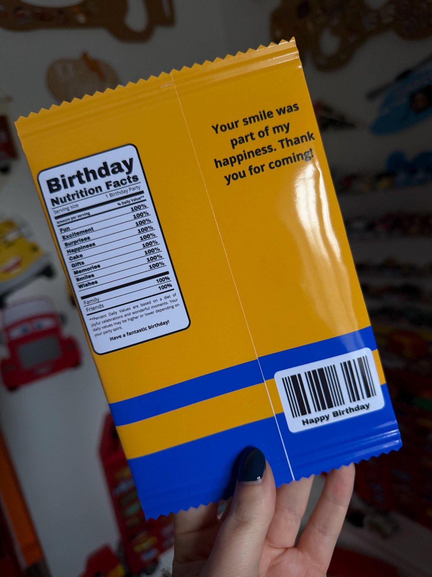 Personalised Minion Theme Fillable Crisp Packets | Minion Birthday Party Favours | Custom Party Snack Bags | Kids Party Treat Bags
