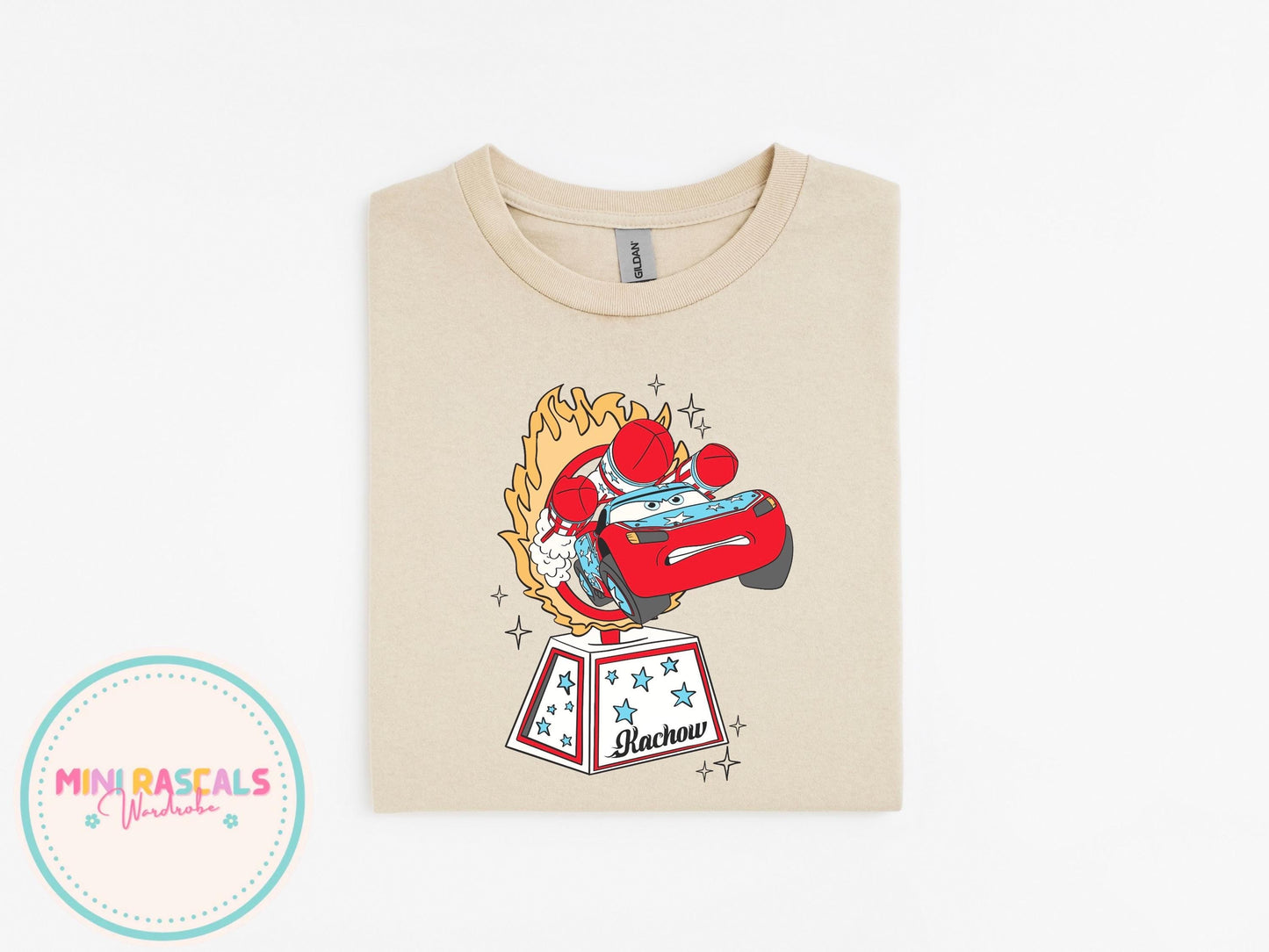 Disney Cars KACHOW! Lightning McQueen & Mater the Greater Kids Top | T-Shirt & Sweatshirt | Pixar