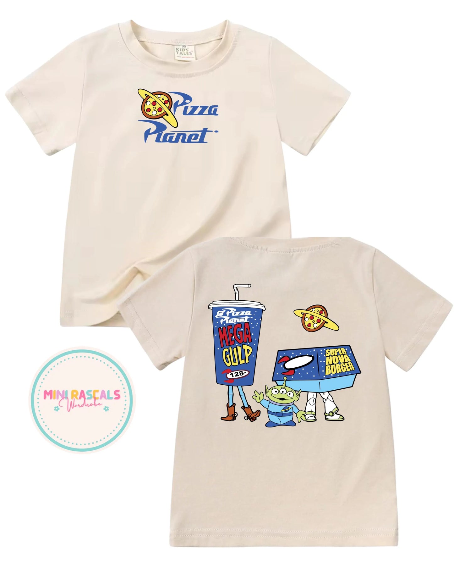 Pizza Planet Food Inspired Toy Story Alien Kids T-Shirt & Sweatshirt