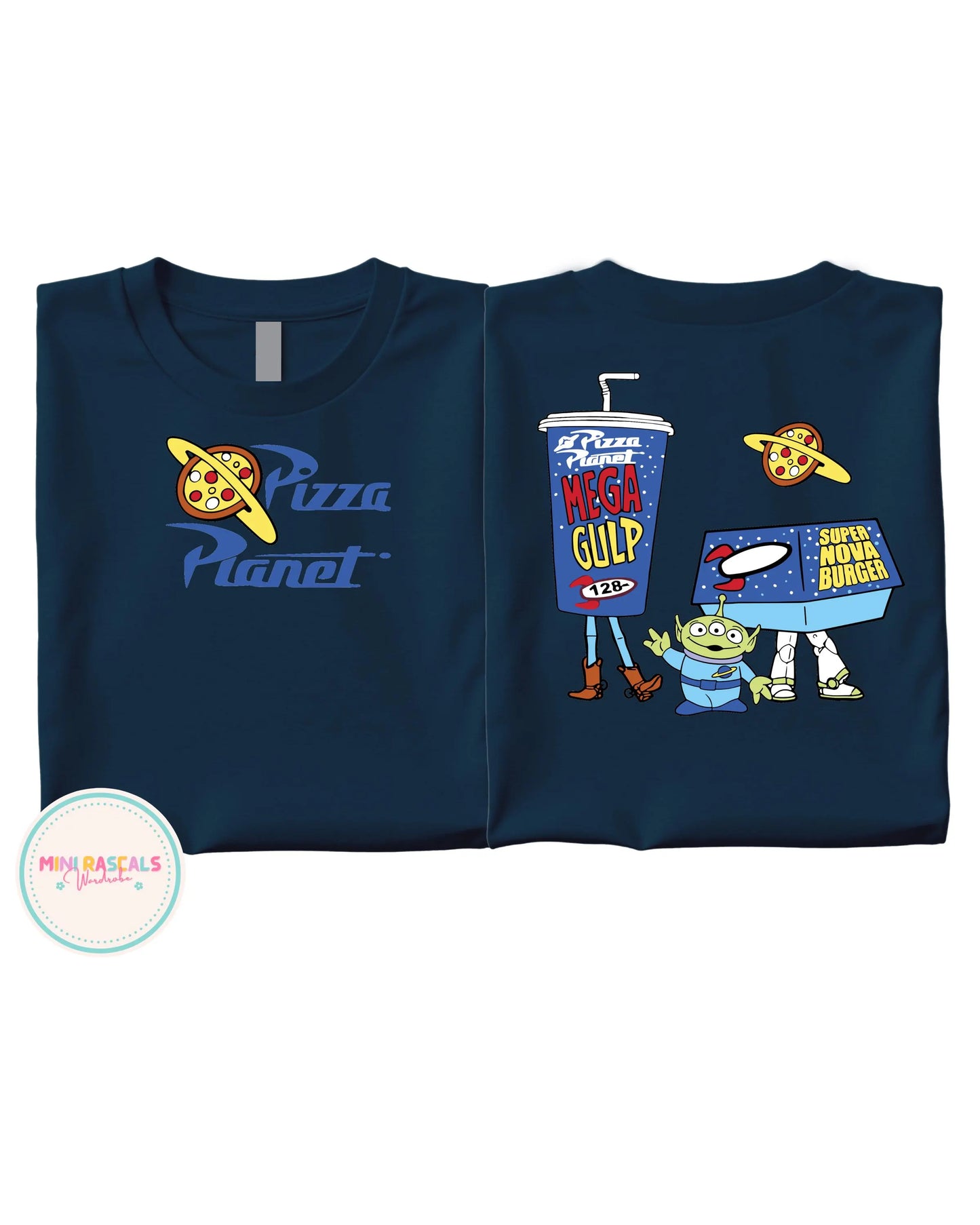 Pizza Planet Food Inspired Toy Story Alien Kids T-Shirt & Sweatshirt