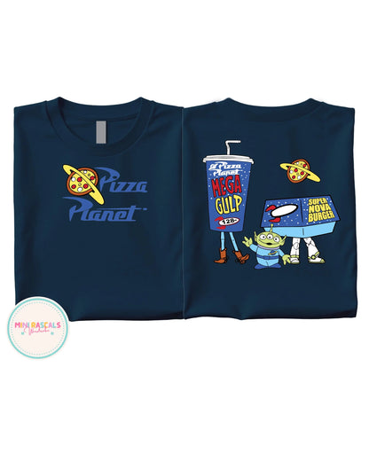 Pizza Planet Food Inspired Toy Story Alien Kids T-Shirt & Sweatshirt