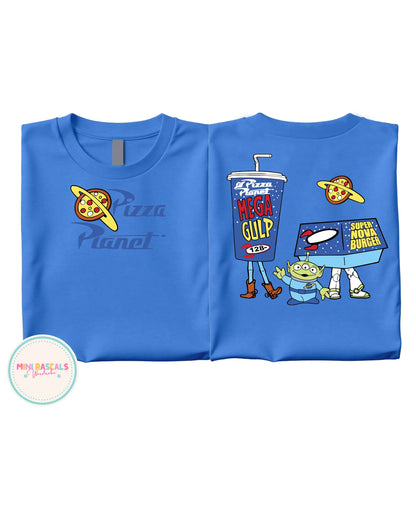 Pizza Planet Food Inspired Toy Story Alien Kids T-Shirt & Sweatshirt