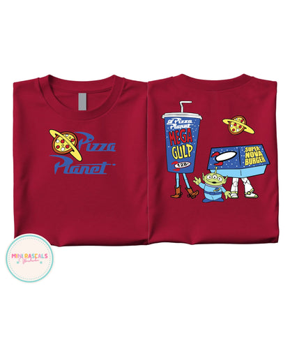Pizza Planet Food Inspired Toy Story Alien Kids T-Shirt & Sweatshirt