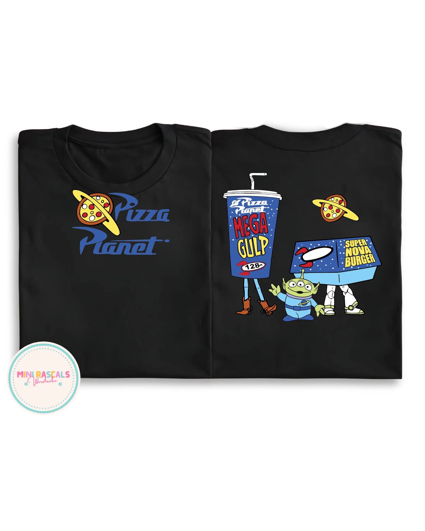 Pizza Planet Food Inspired Toy Story Alien Kids T-Shirt & Sweatshirt