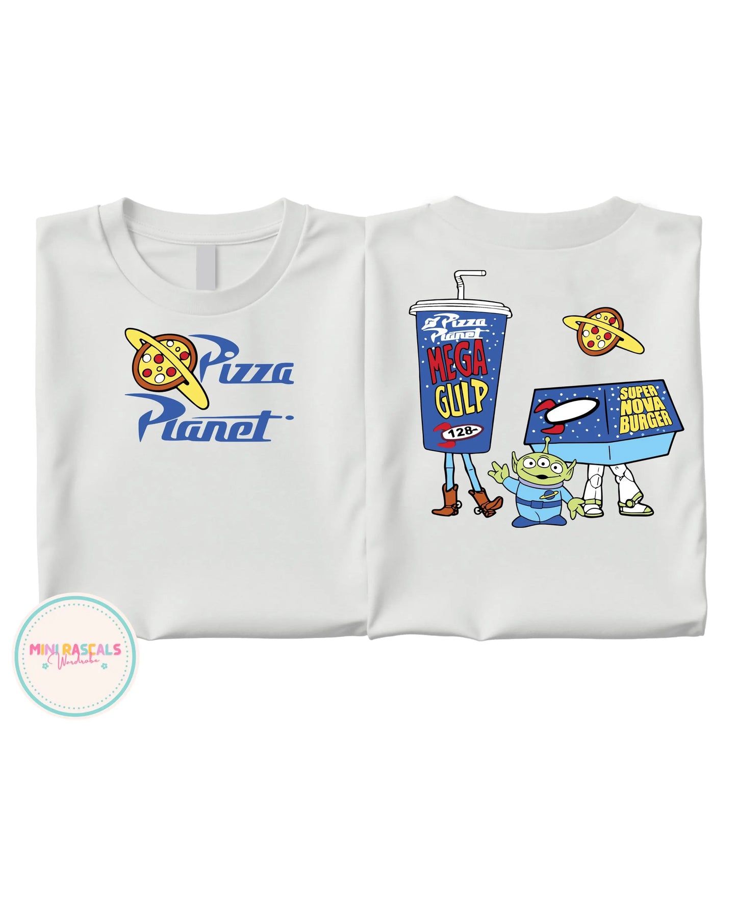 Pizza Planet Food Inspired Toy Story Alien Kids T-Shirt & Sweatshirt