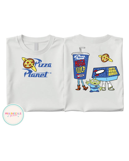 Pizza Planet Food Inspired Toy Story Alien Kids T-Shirt & Sweatshirt