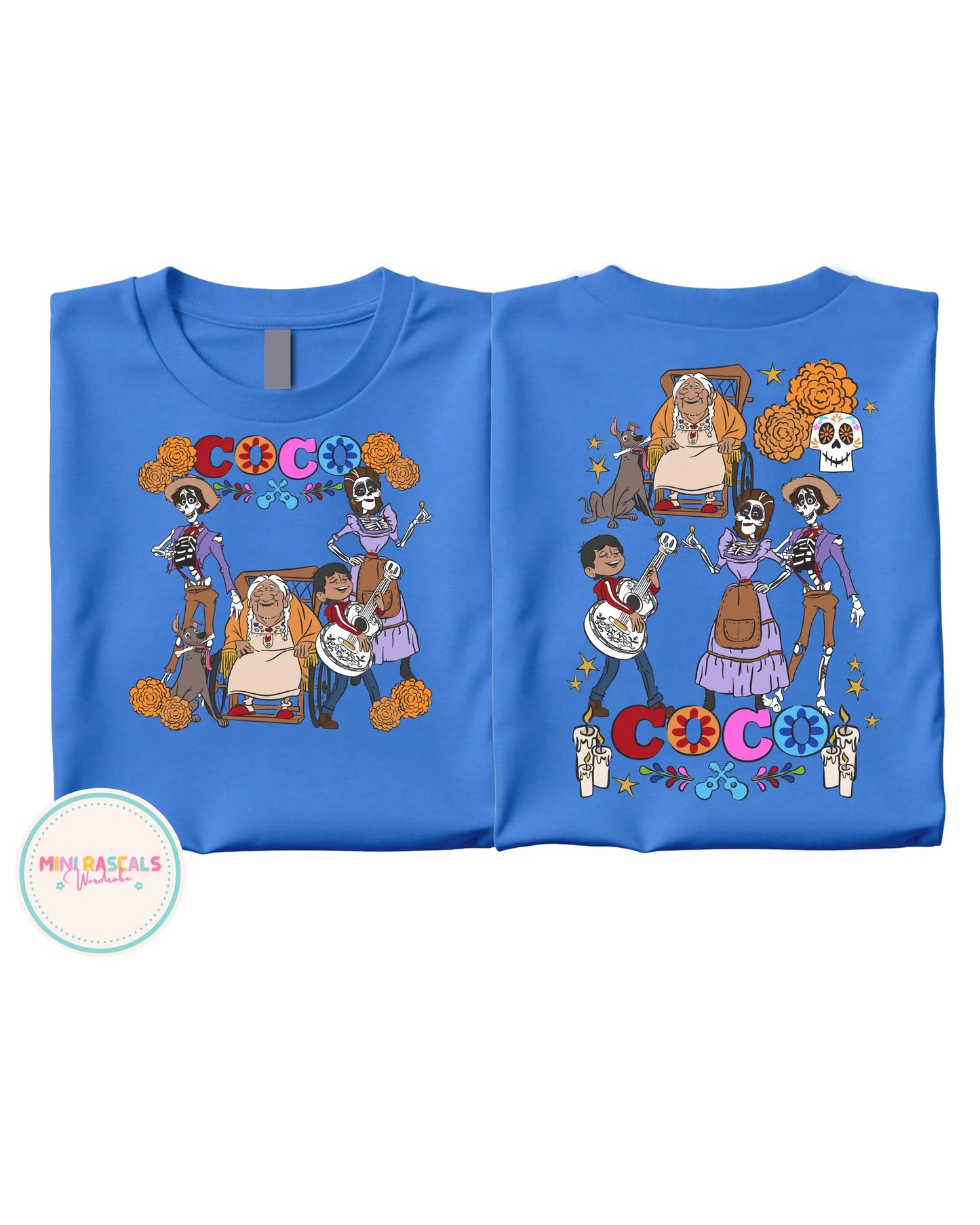 Coco Inspired T-Shirt & Sweatshirt – Disney-Inspired Tee – Día de los Muertos Shirt