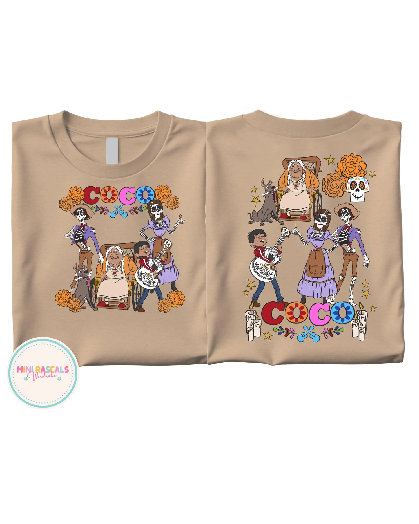 Coco Inspired T-Shirt & Sweatshirt – Disney-Inspired Tee – Día de los Muertos Shirt